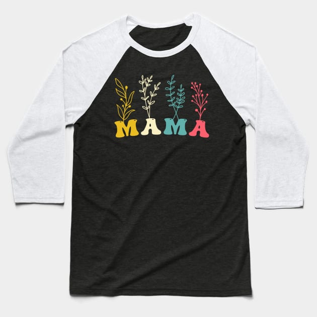 Mother's Day Gift Baseball T-Shirt by Emma Creation